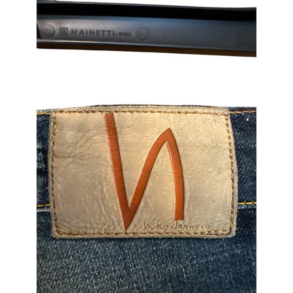 Nudie Men’s "Dude Dan" Button-Fly Jeans Size 26 × 30 – Tapered Denim - Picture 7 of 8